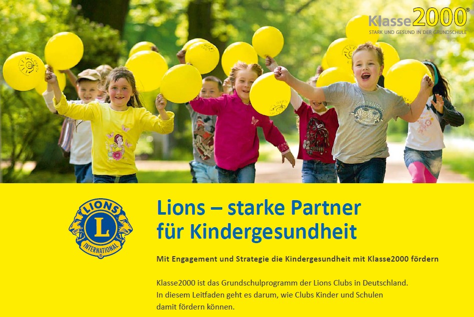 Lions Deutschland Leidfaden Klasse 2000