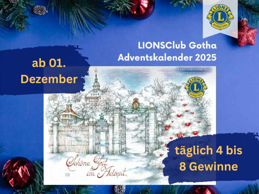 LIONS Adventskalender 2025